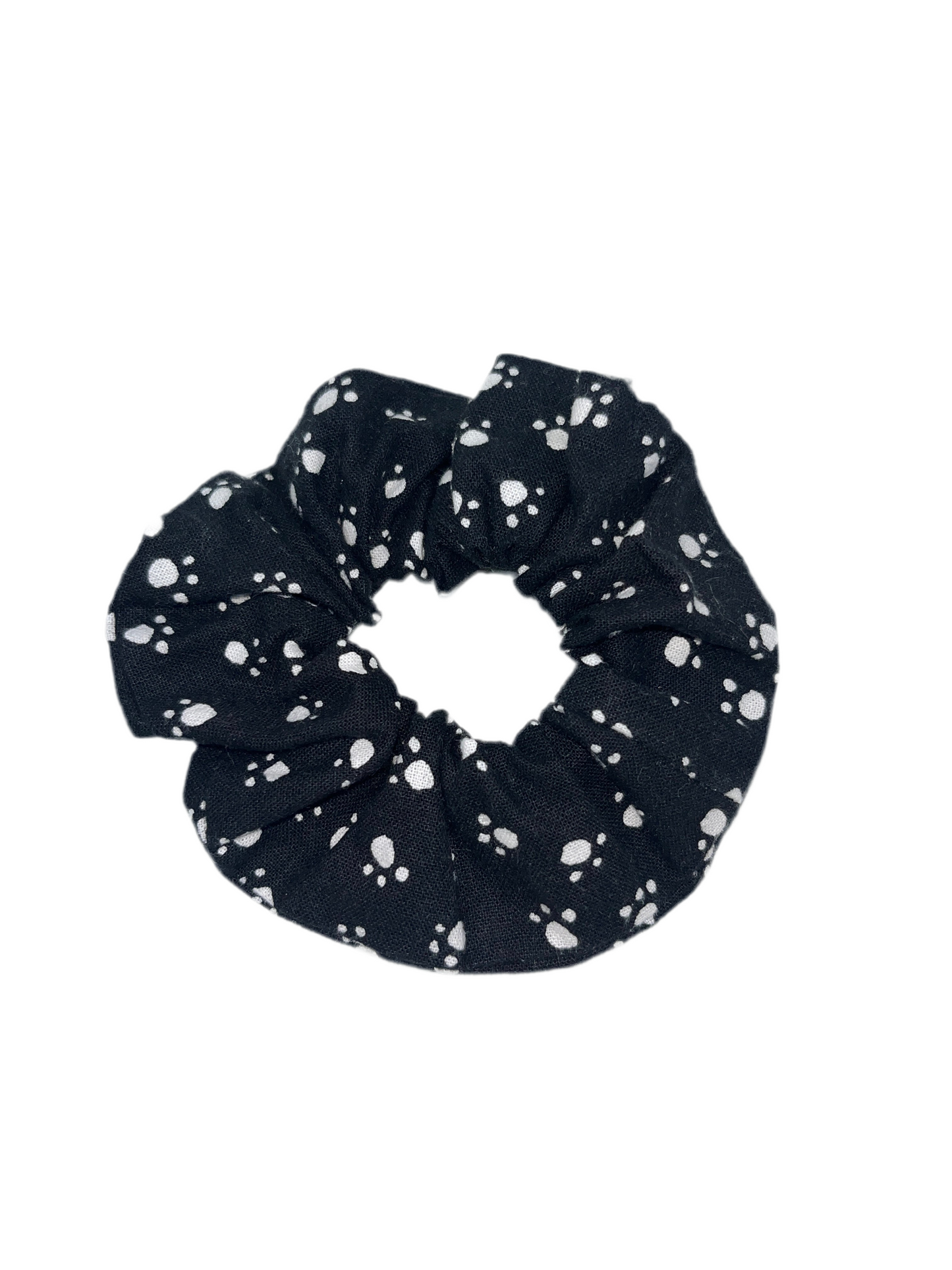 Paw Print Scrunchie