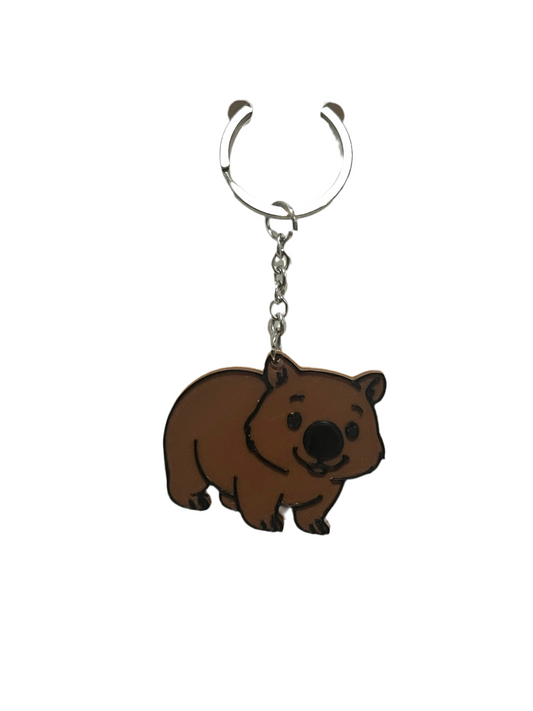 Wombat Keyring