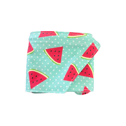 Blue Watermelon Wired Hair Wrap