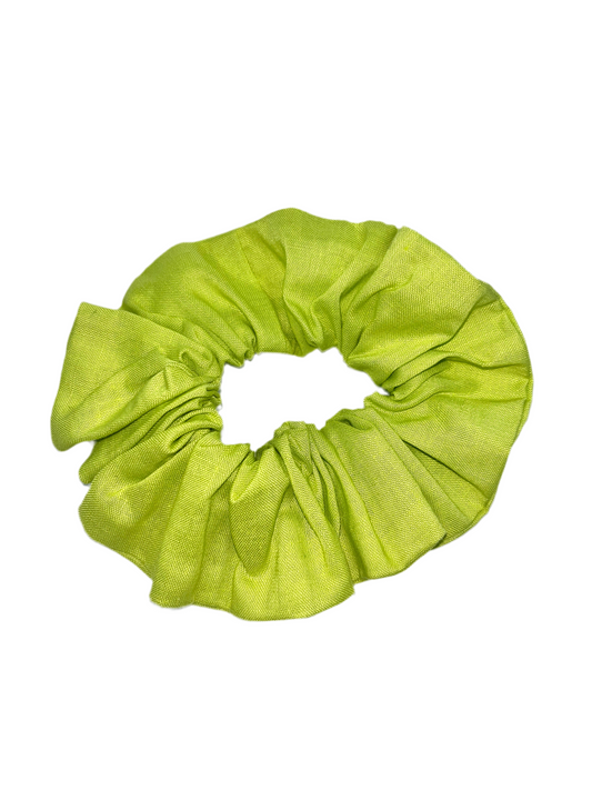 Lime Green Scrunchie