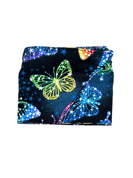 Rainbow Butterfly Wired Hair Wrap