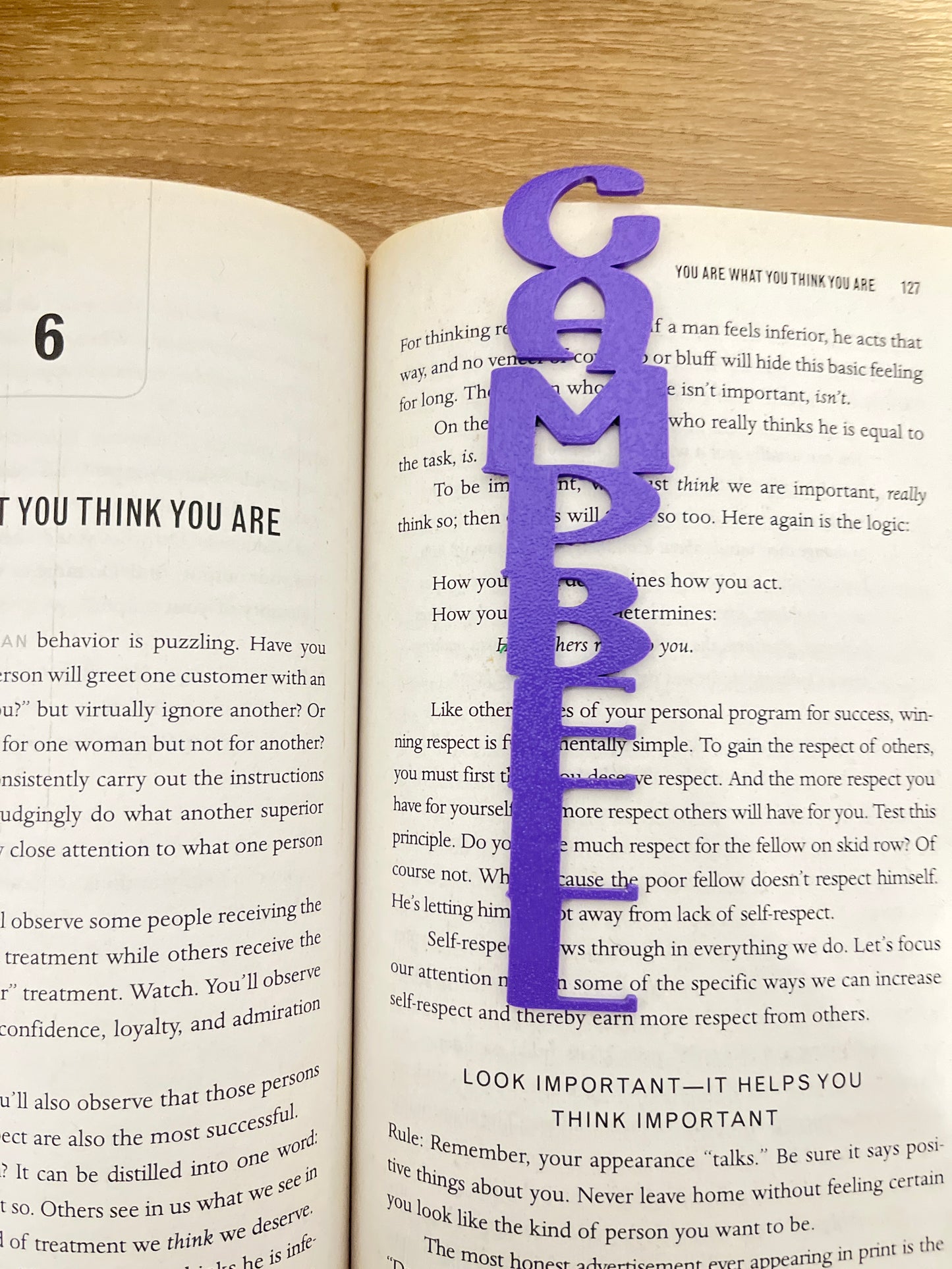 Personalised Name Bookmarks