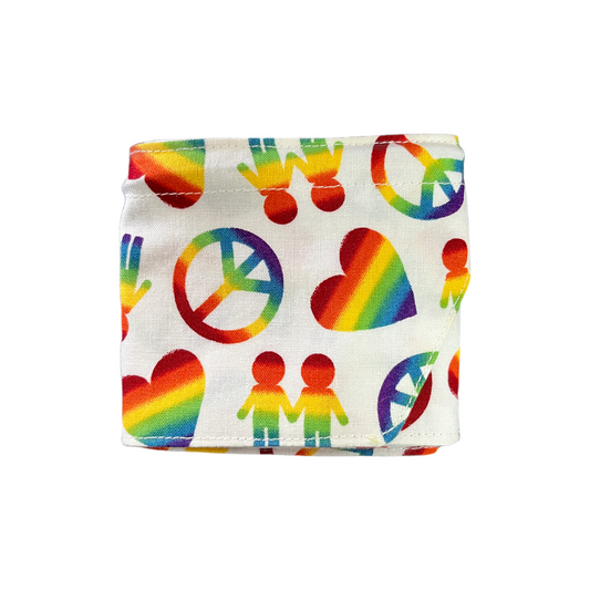 Peace & Love Wired Hair Wrap