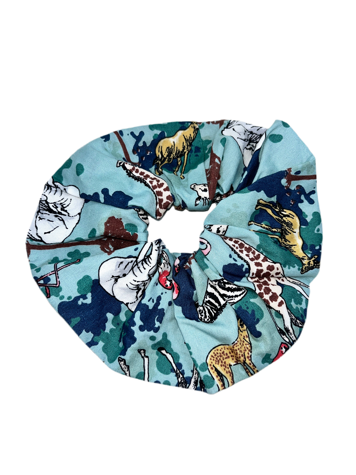 Safari Wide Scrunchie