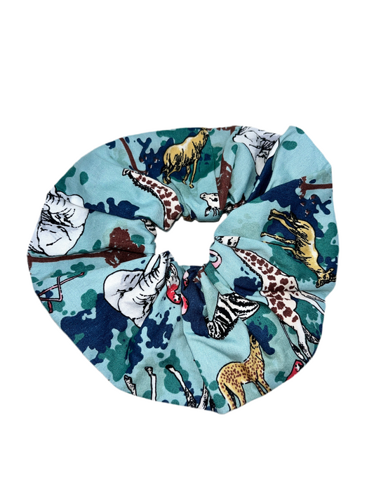 Safari Wide Scrunchie