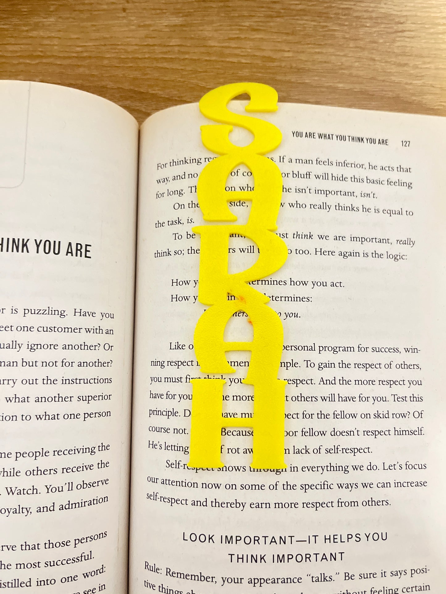 Personalised Name Bookmarks