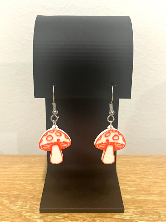 Mushroom Earrings