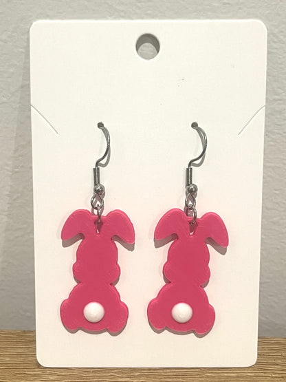 Bunny Tail Earrings