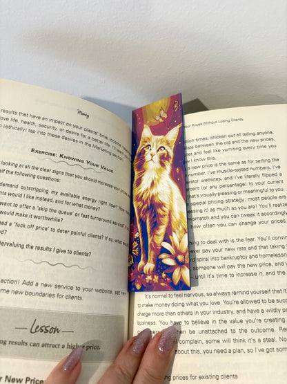 Mystical Cat Bookmark
