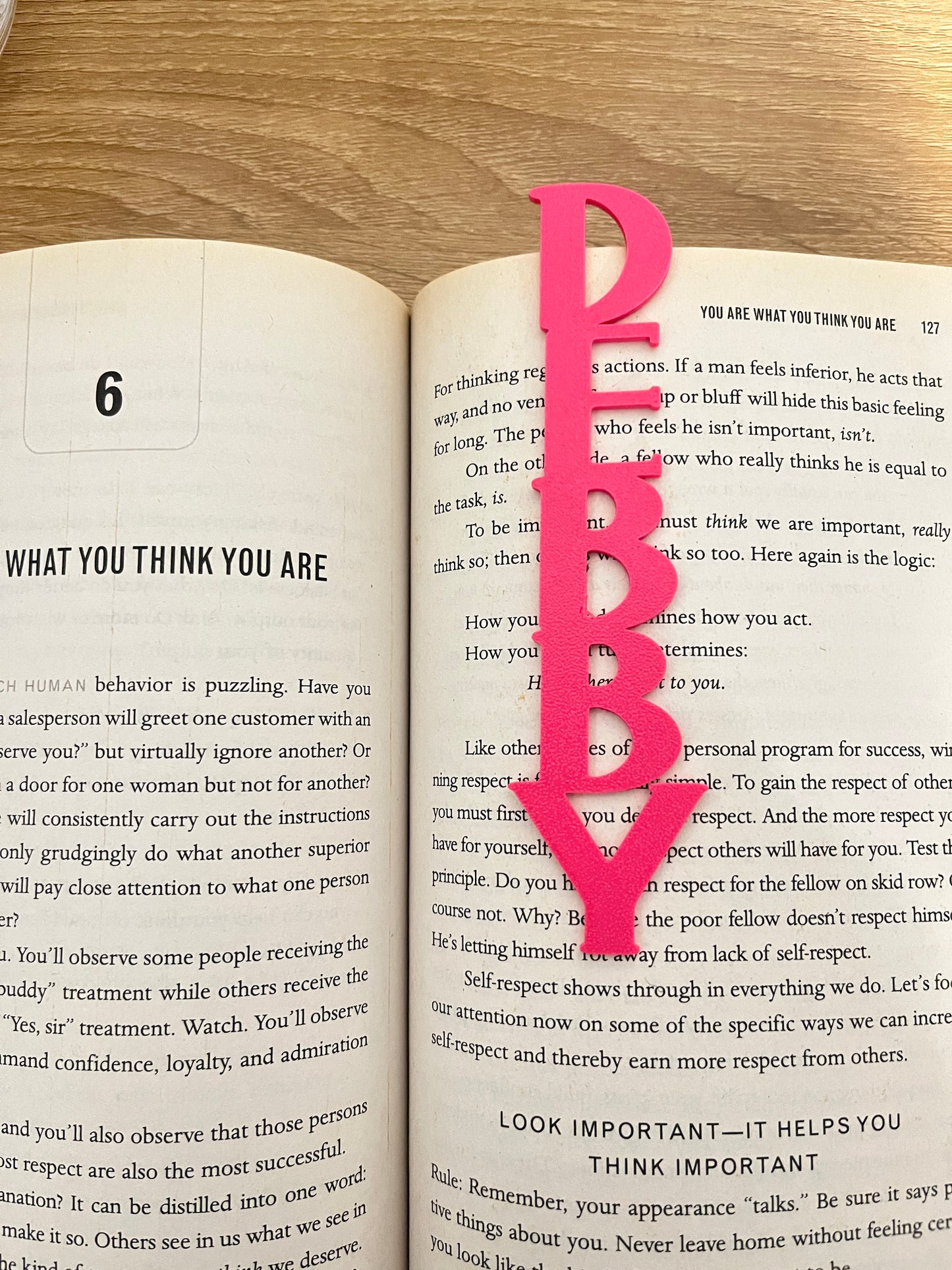 Personalised Name Bookmarks