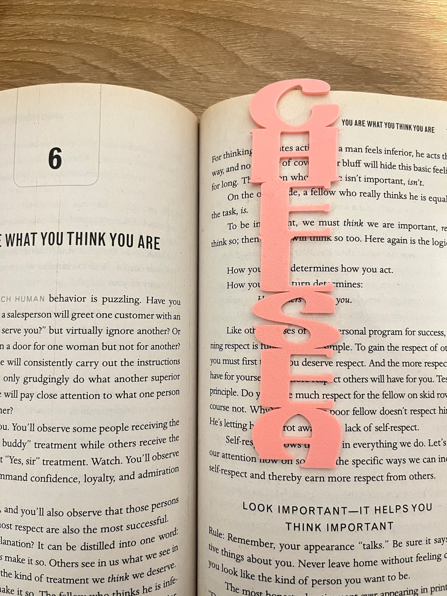 Personalised Name Bookmarks