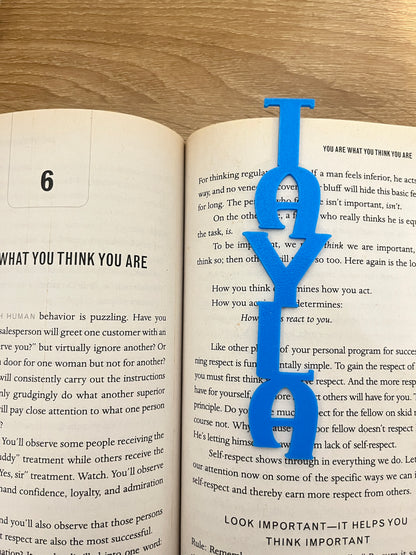 Personalised Name Bookmarks