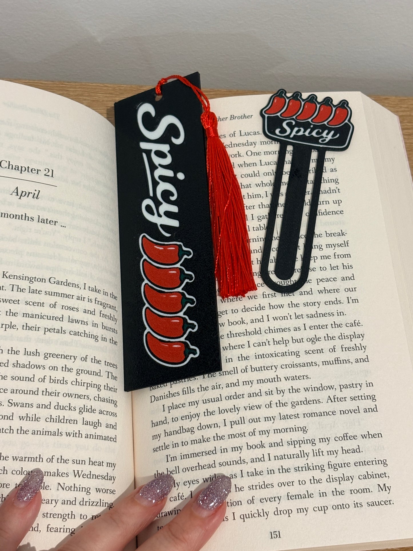 Spicy Bookmark