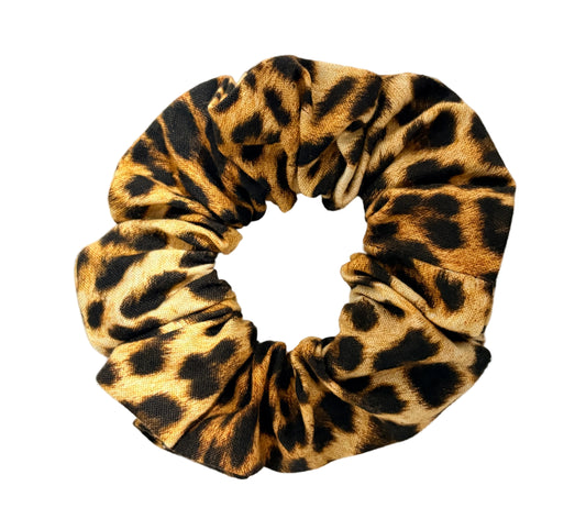 Leopard Print Scrunchie