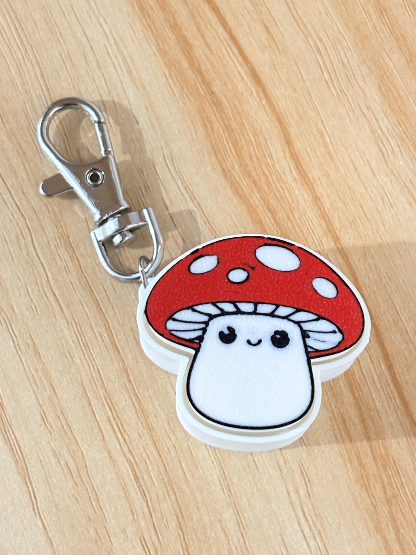 Mushroom Clicker Keyring