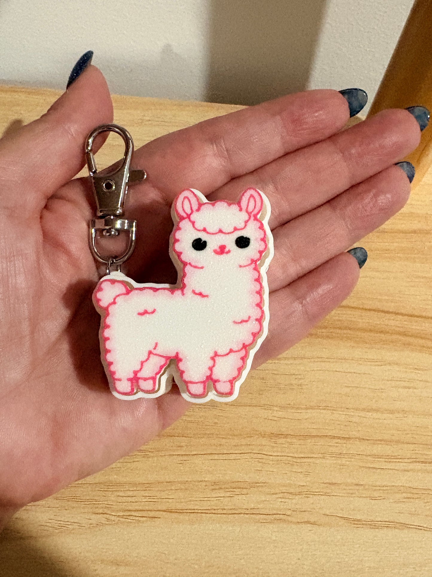 Llama Clicker Keyring