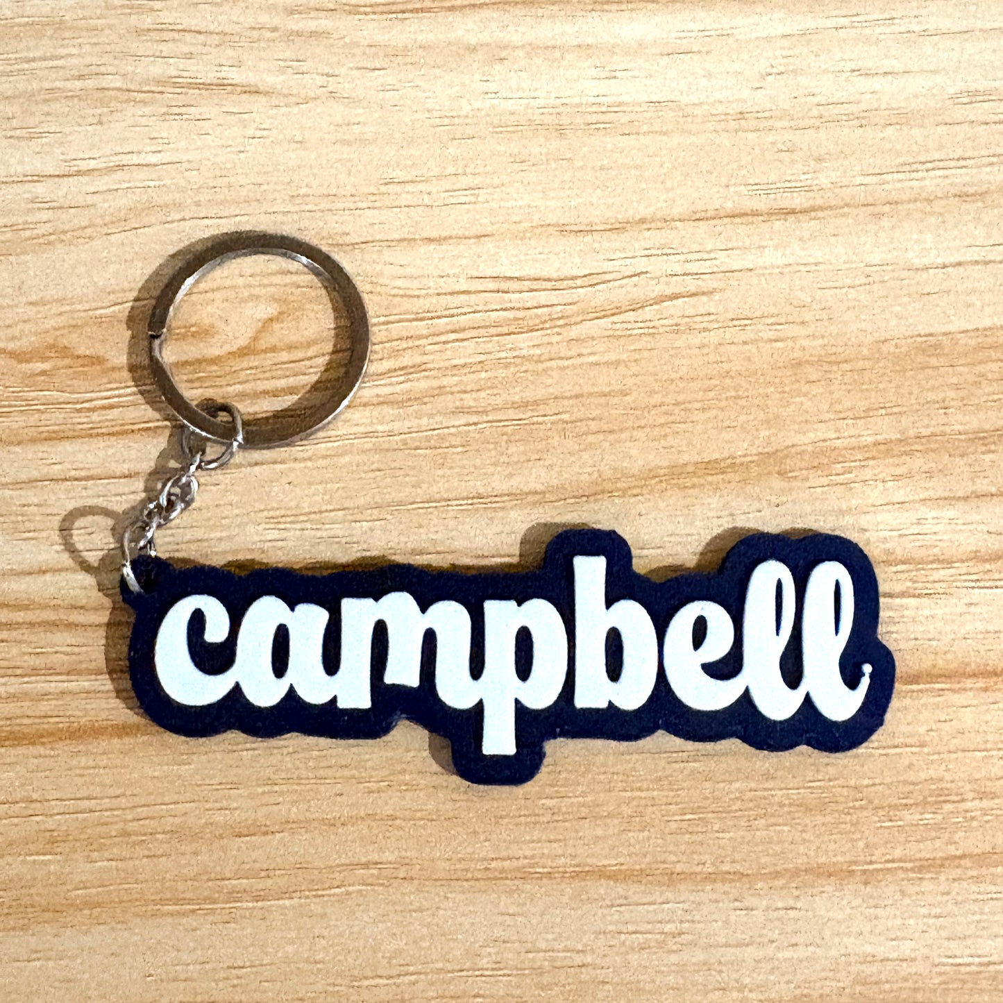 Personalised Name Keyring