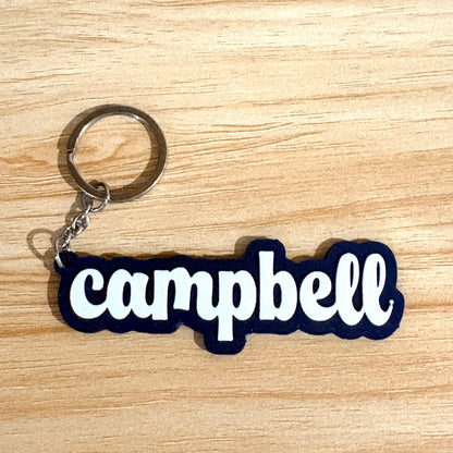 Personalised Name Keyring
