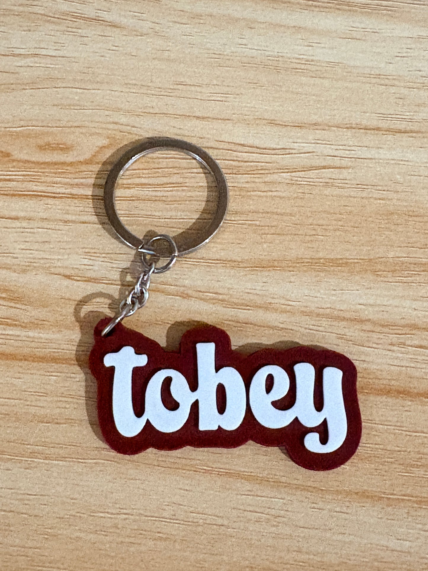 Personalised Name Keyring