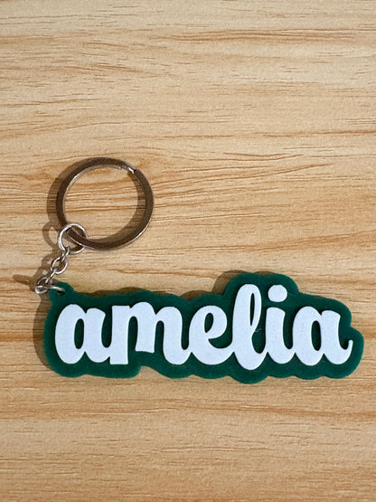 Personalised Name Keyring