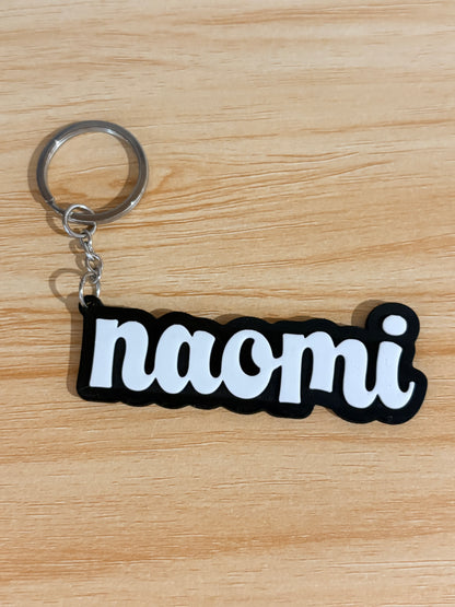 Personalised Name Keyring