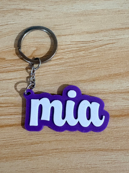 Personalised Name Keyring