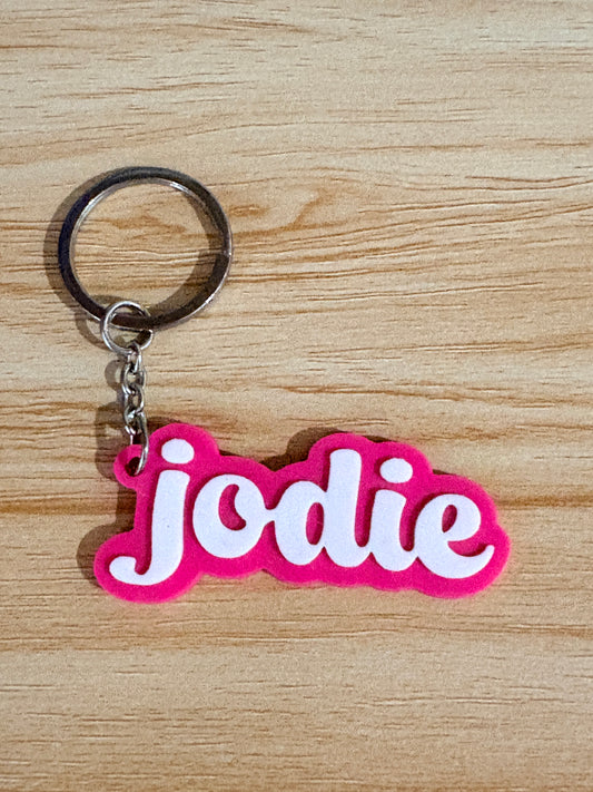 Personalised Name Keyring